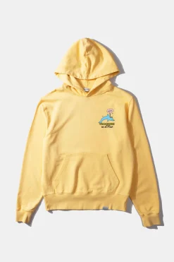 Shelly Hoodie Plain Light Yellow | Edmmond Studios Outlet