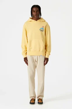 Shelly Hoodie Plain Light Yellow | Edmmond Studios Outlet
