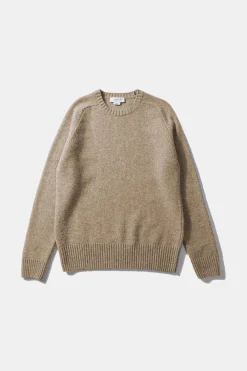 Shetland Sweater Plain Beige | Edmmond Studios Cheap