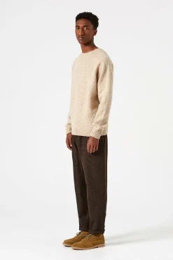 Shetland Sweater Plain Beige | Edmmond Studios Cheap