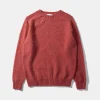 Shetland Sweater Plain Salmon | Edmmond Studios New