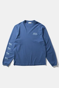 Slow Rhytms Ls Plain Blue | Edmmond Studios Hot