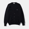Special Duck Cardigan Plain Navy | Edmmond Studios Flash Sale