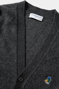 Special Duck Cardigan Plain Grey | Edmmond Studios Discount