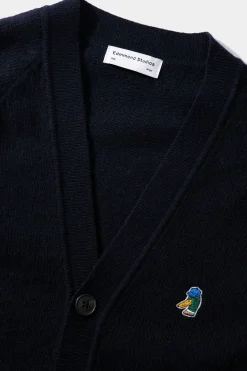 Special Duck Cardigan Plain Navy | Edmmond Studios Flash Sale