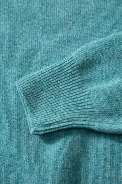 Special Duck Sweater Plain Turquoise | Edmmond Studios New