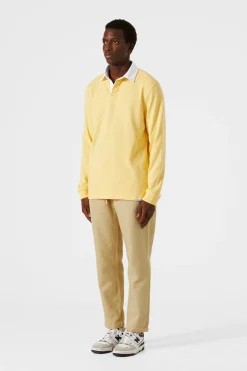 Spring Polo Plain Yellow | Edmmond Studios Cheap
