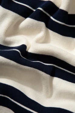 Striped Sweater Plain Beige | Edmmond Studios Fashion