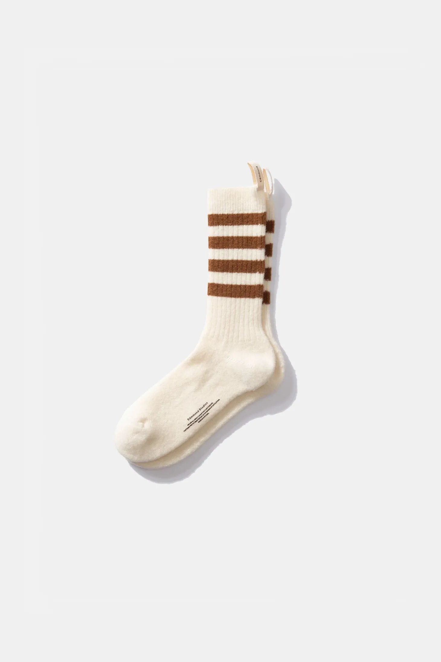 Tag Socks Plain Off White | Edmmond Studios Outlet
