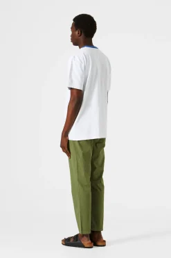 Terry Color Rib Plain Off White | Edmmond Studios Outlet