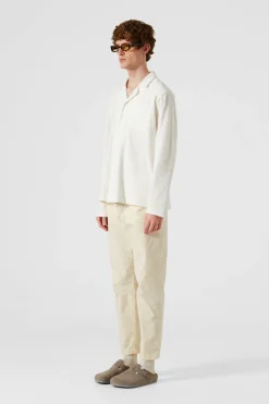Terry Long Shirt Plain Off White | Edmmond Studios Shop