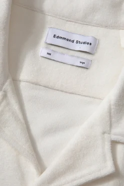 Terry Long Shirt Plain Off White | Edmmond Studios Shop