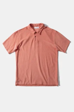Terry Polo Plain Salmon | Edmmond Studios Cheap