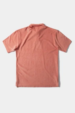 Terry Polo Plain Salmon | Edmmond Studios Cheap