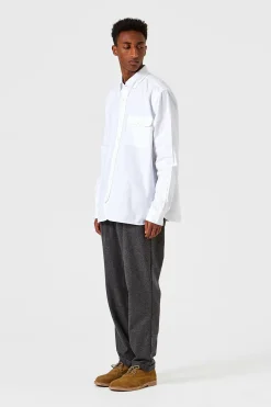 Town Shirt Plain Off White | Edmmond Studios Best Sale