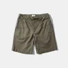 Travis Shorts Plain Khaki | Edmmond Studios Best Sale