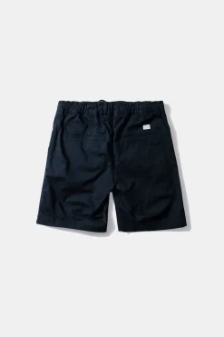 Travis Shorts Plain Navy | Edmmond Studios Flash Sale