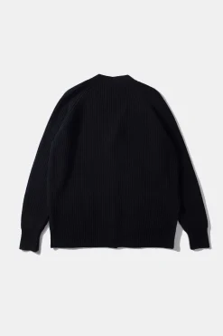 Upper Cardigan Plain Navy | Edmmond Studios Sale